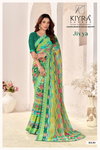 Jivya By Kiyra Georgette Printed Wholesale Daily Wear Saree Suppliers In Mumbai
